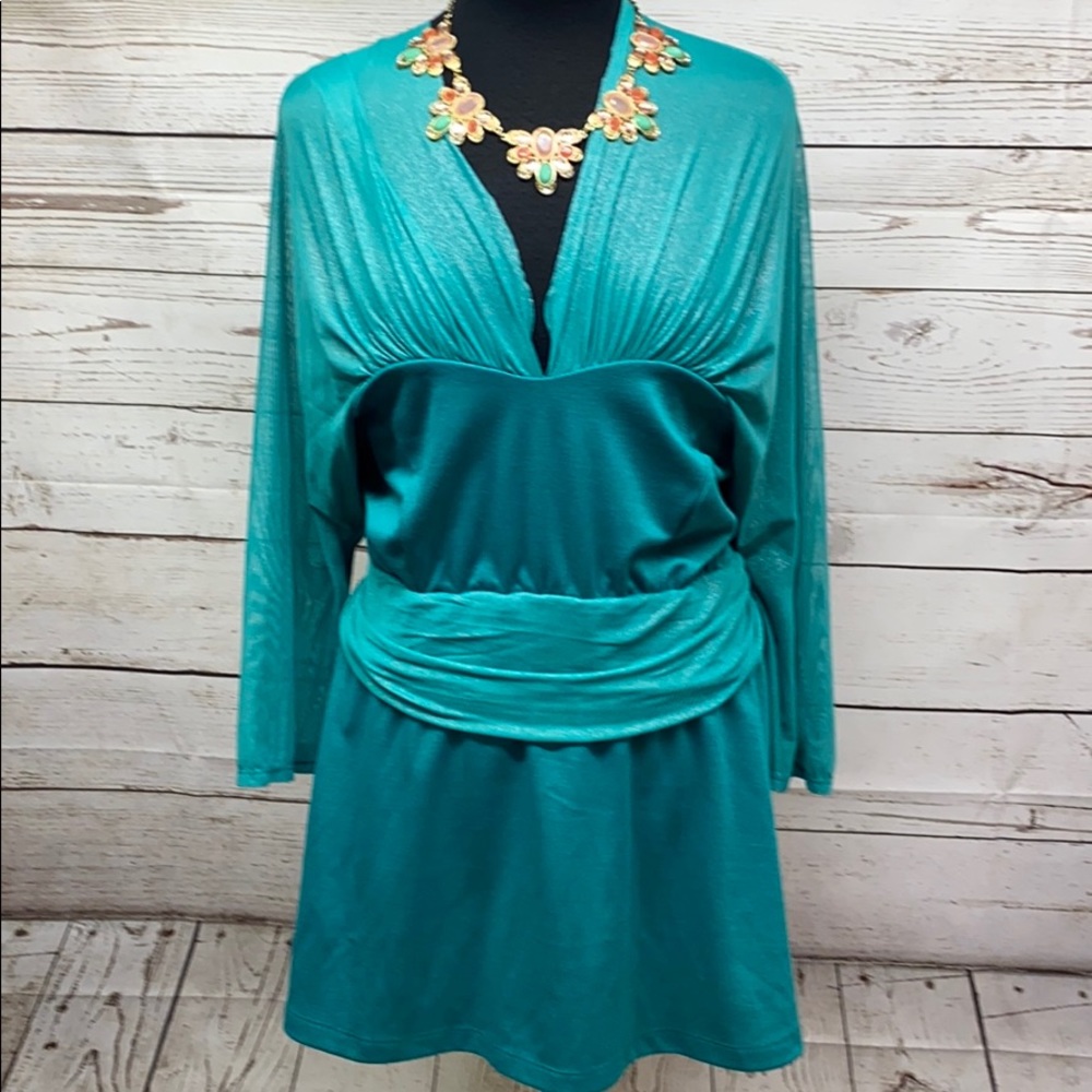 Kiyonna Illusion Blouse